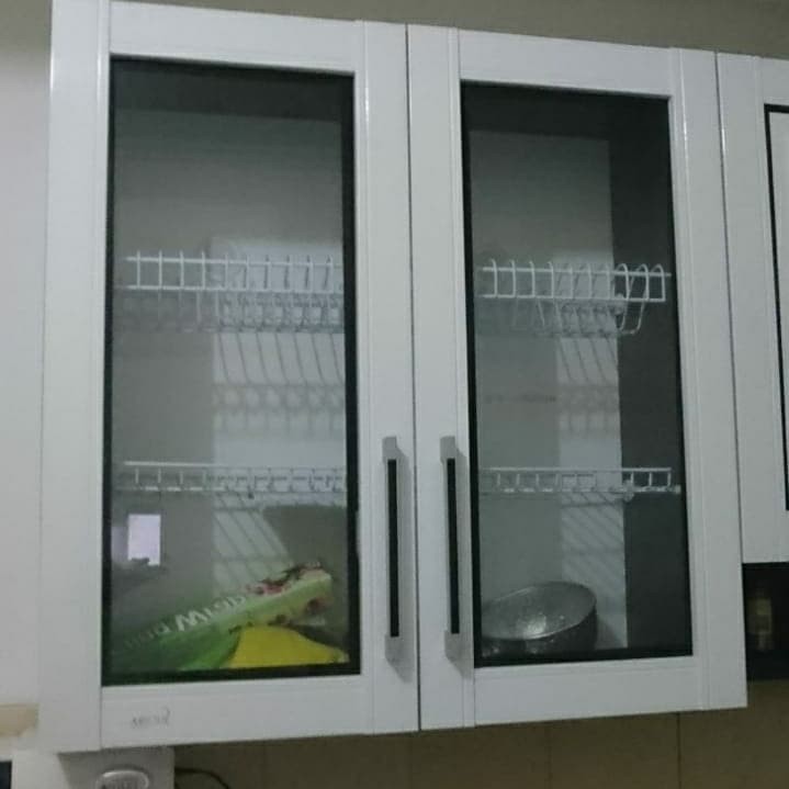 Kitchenset / Rak Piring Besi Ambalan Gantung